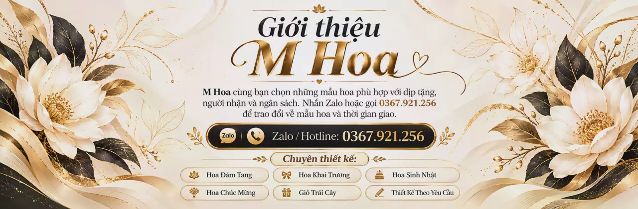 Ảnh bìa Shop hoa tươi Bến Tre - Từ lời nhắn đến món hoa vừa ý